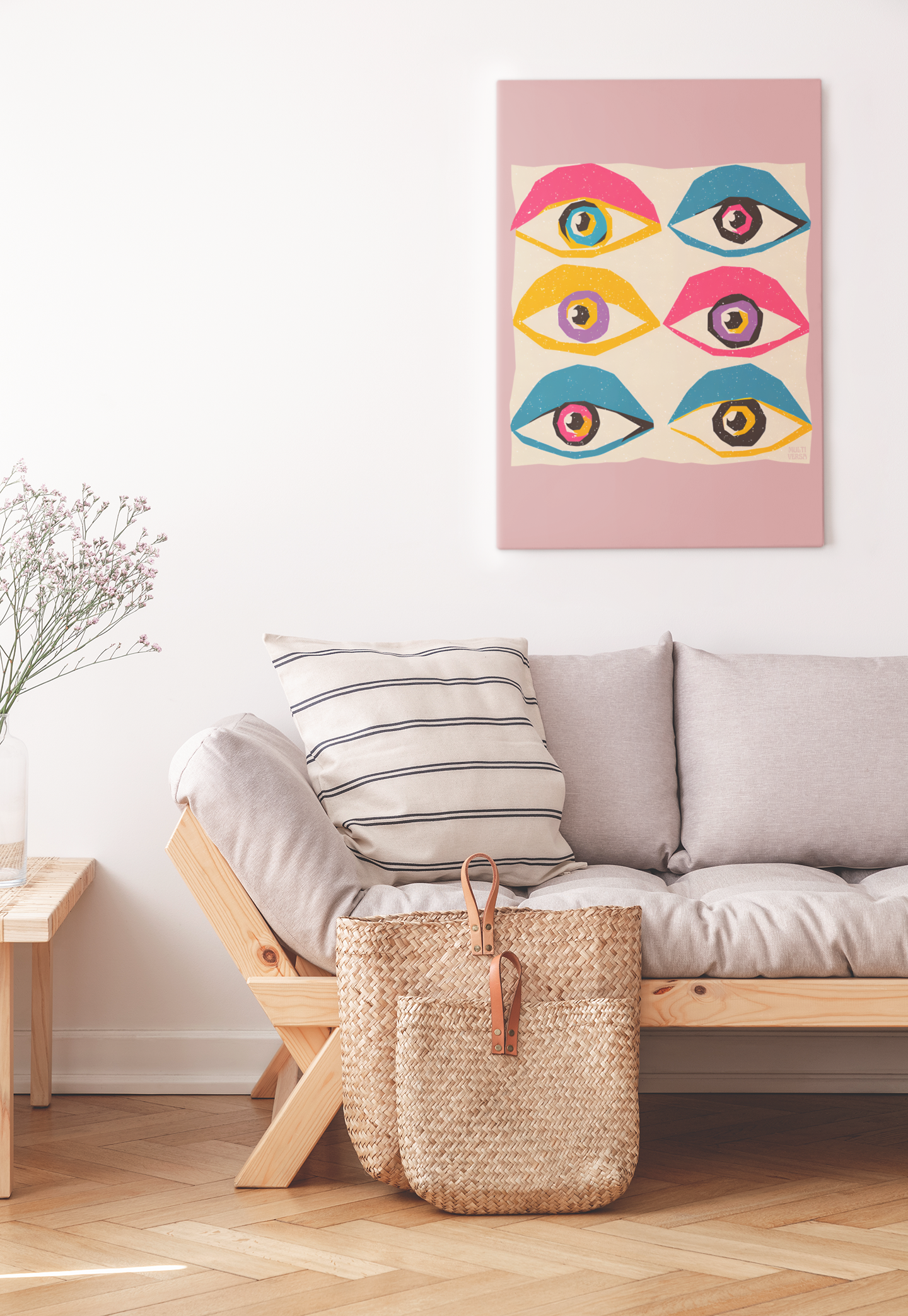 Eyes #5 - Metal Framed Poster